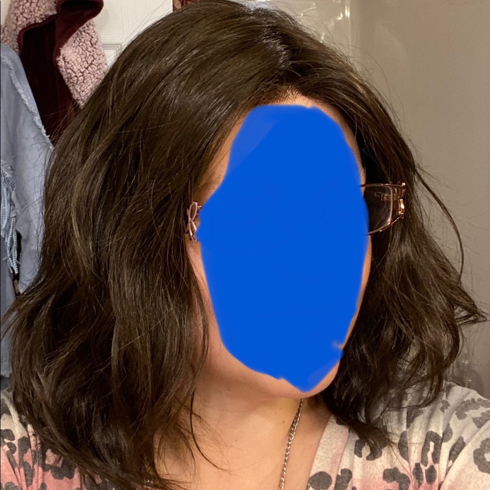 Synthetic heat-friendly up to 350 degrees partial mono-filament wig “Orlando”
